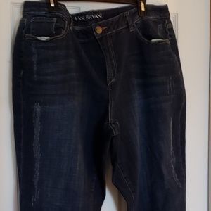 Lane Bryant Boyfriend Cropped Jeans